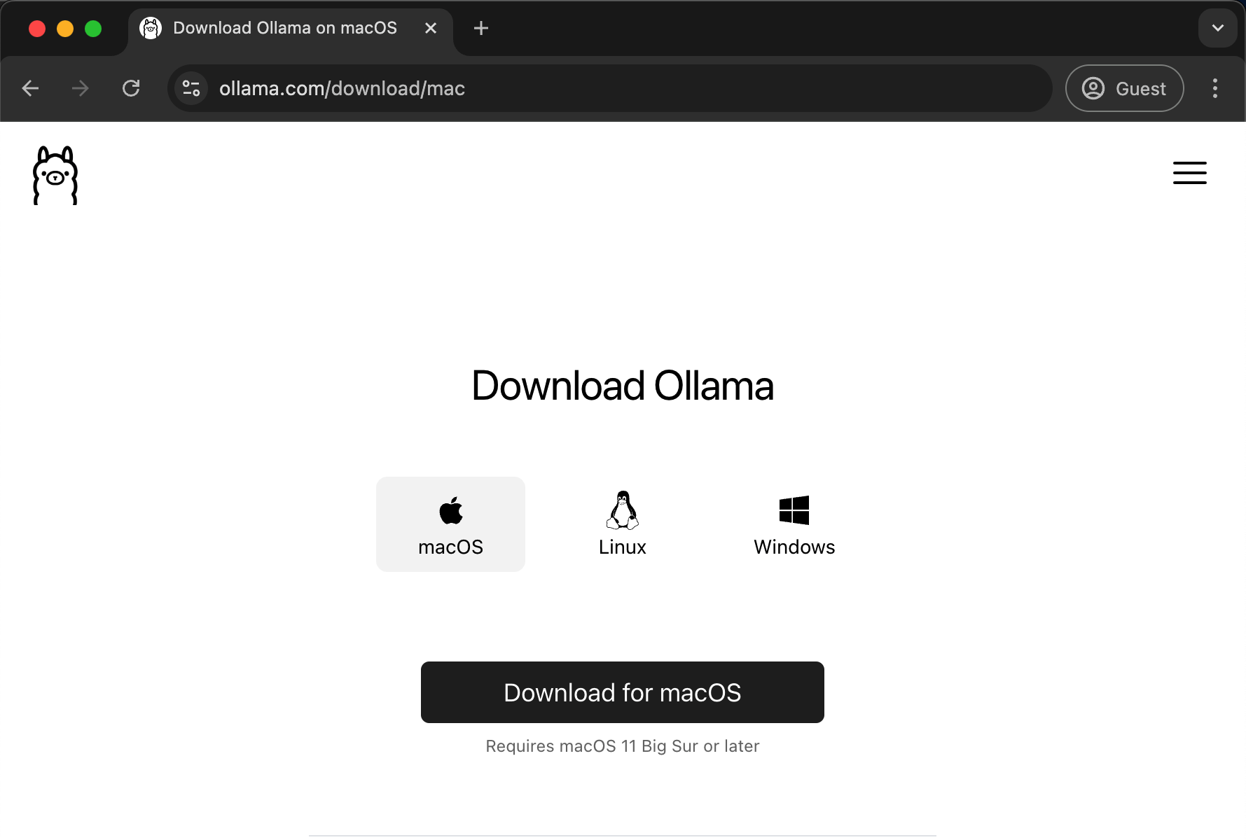 Ollama Download