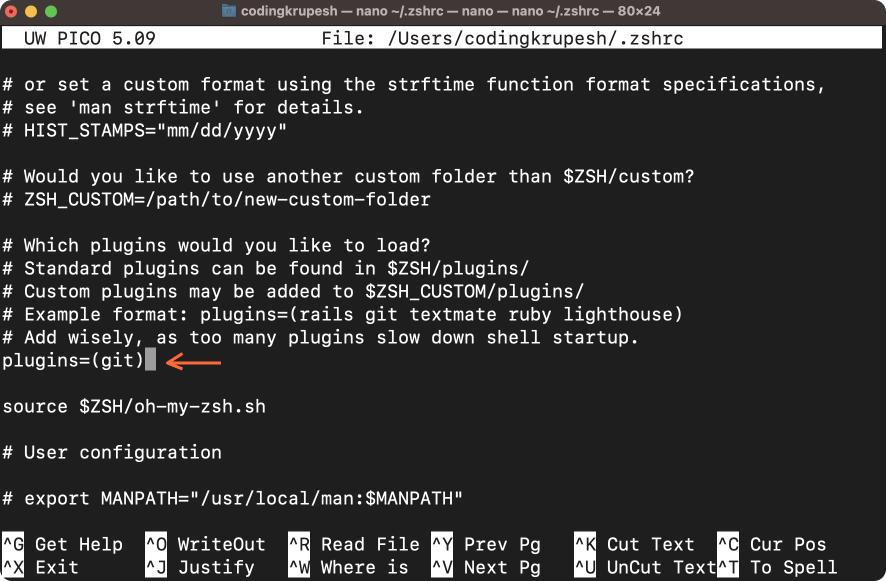 MacOS Terminal Setup - Oh My Zsh & Powerlevel10k - Krupesh Anadkat